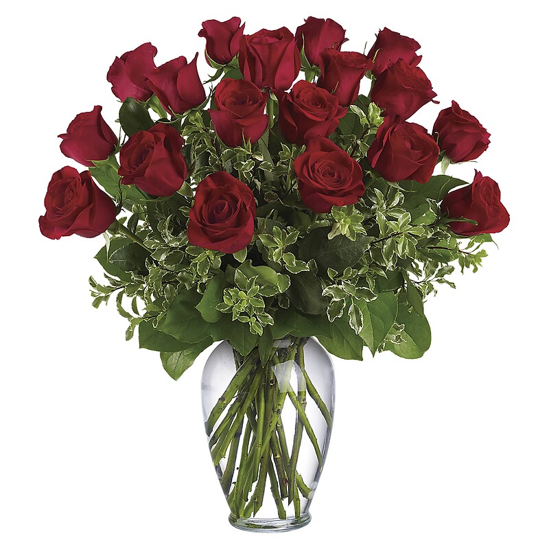 Always on My Mind - Long Stemmed Red Roses arranged by a florist in ...