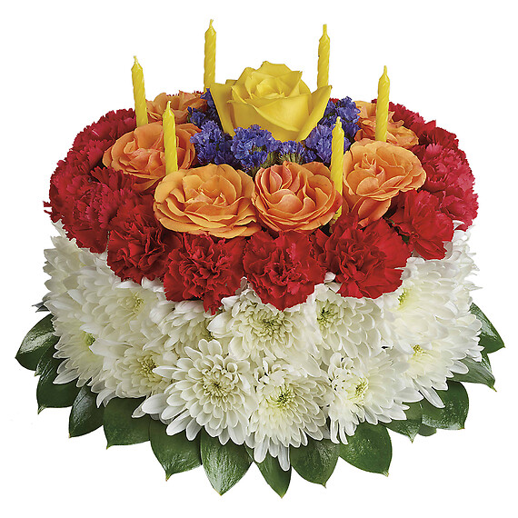 Your Wish Is Granted Birthday Cake Bouquet