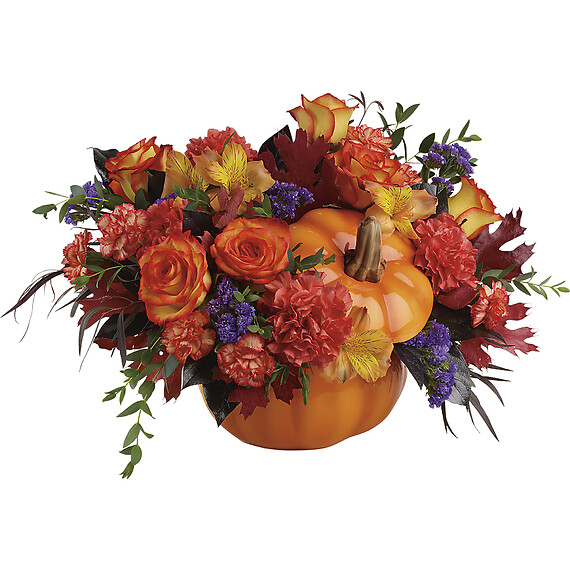 Hauntingly Pretty Pumpkin Bouquet