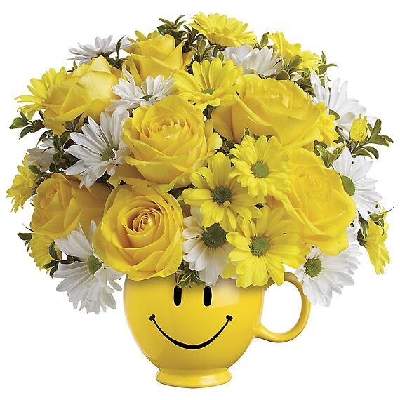 Be Happy® Bouquet with Roses