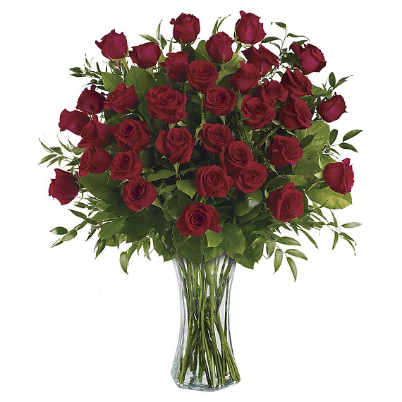 Breathtaking Beauty - 3 Dozen Long Stemmed Roses