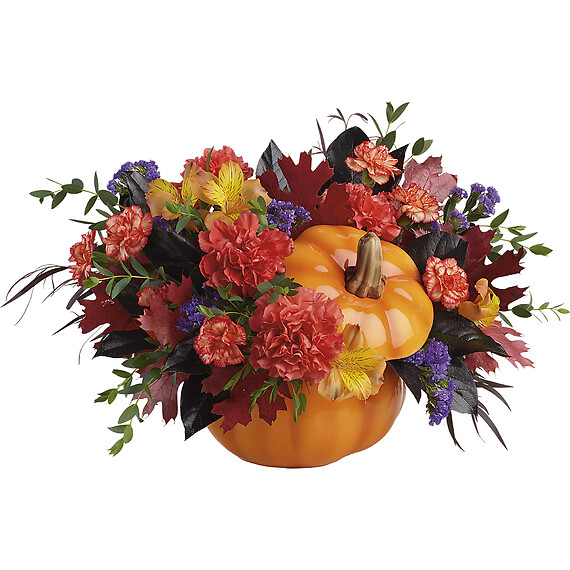 Hauntingly Pretty Pumpkin Bouquet