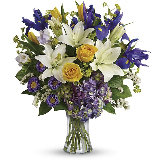 Floral Spring Iris Bouquet