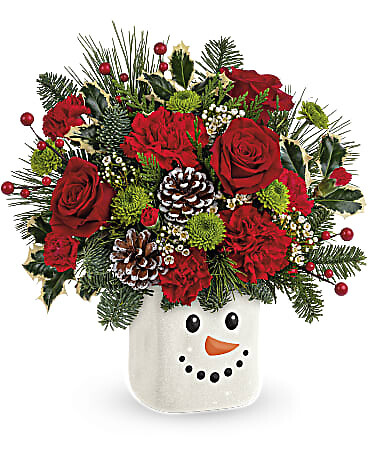 Festive Frosty Bouquet